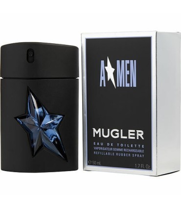 Mugler A*Men Rubber Eau de Toilette 50ml. Refillable spray