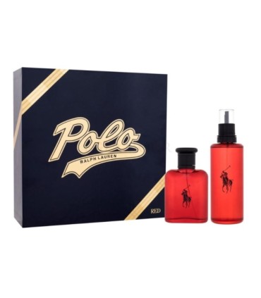 Ralph Lauren Polo Red Eau de Toilette 75ml. + Eau de Toilette 150ml. Refill ZESTAW