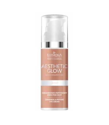 Farmona AESTHETIC GLOW Ceramidowo - Peptydowy krem pod oczy 50ml.