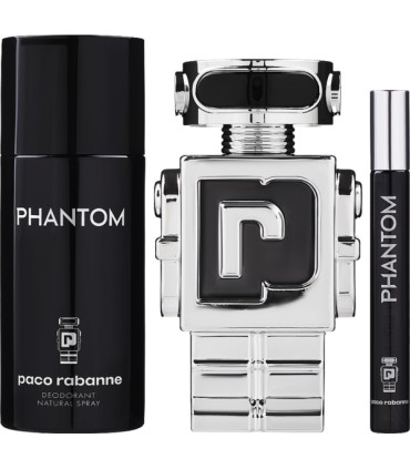 Paco Rabanne Phantom Eau de Toilette 100ml. + Eau de Parfum 10ml. + Deodorant Spray 150ml. ZESTAW