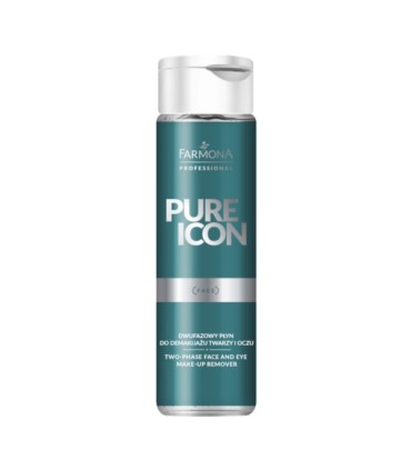 Farmona PURE ICON Dwufazowy płyn do demakijażu twarzy i oczu 250ml.