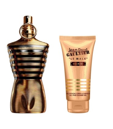 Jean Paul Gaultier Le Male Elixir Parfum 125ml. + All-Over Shower Gel 75ml. ZESTAW