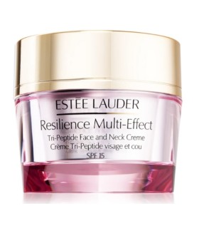 Estee Lauder Resilience Multi-Effect Tri-Peptide Face and Neck Creme SPF 15 Dry Skin 50ml.