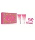 Versace Bright Crystal Absolu Eau de Parfum 90ml + Body Lotion 100ml. + Shower Gel 100ml. + Eau de Parfum 5ml. ZESTAW