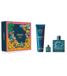 Versace Eros Eau de Parfum 100ml. + Shower Gel 150ml. + Eau de Parfum 5ml. ZESTAW