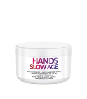 Farmona HANDS SLOW AGE Rozjaśniająco - przeciwstarzeniowa maska parafinowa do dłoni 300g.