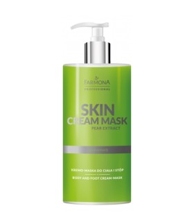Farmona SKIN CREAM MASK PEAR EXTRACT Kremo - maska do ciała i stóp 500ml.