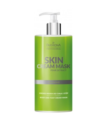Farmona SKIN CREAM MASK PEAR EXTRACT Kremo - maska do ciała i stóp 500ml.