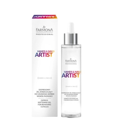 Farmona HANDS & NAILS ARTIST Ekspresowy żel zmiękczający do usuwania skórek wokół paznokci 50ml.