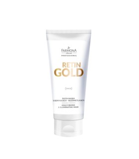 Farmona RETIN GOLD Złota maska ujędrniająco - rozświetlająca 200ml.