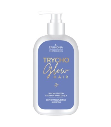 Farmona TRYCHO GLOW HAIR Specjalistyczny szampon nawilżający 900ml.