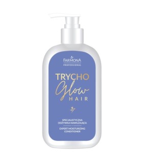 Farmona TRYCHO GLOW HAIR Specjalistyczna odżywka nawilżająca 900ml.