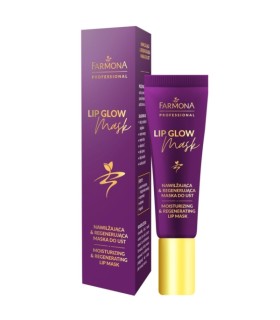 Farmona LIP GLOW MASK Nawilżająca i Regenerująca maska do ust 12ml.
