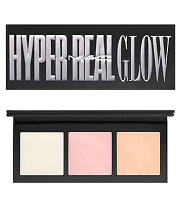 MAC Hyper Real Glow Palette 13,5g. Get Lit / Like a Dream / Gleam Sheen