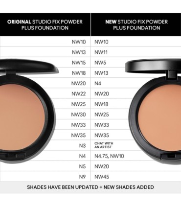 MAC Studio Fix Powder + Foundation 12g. NC10 NEW