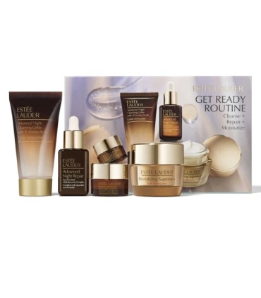 Estee Lauder SET Get Ready Routine Skincare Cleanse + Repair + Moisturize: Advanced Night Cleansing Gelée 30ml. + Advanced Night
