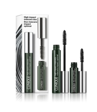 Clinique SET High Impact Mascara Duo: High Impact Mascara Duo 7ml. Black + High Impact Mascara 3,5ml. ZESTAW