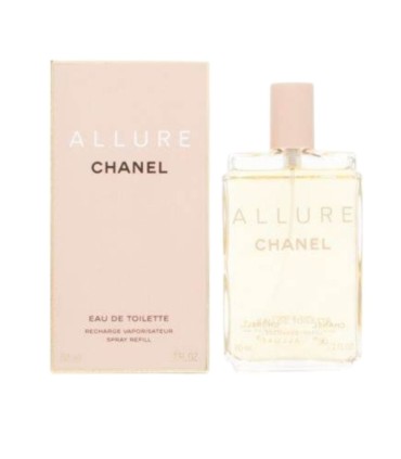 Chanel Allure Eau de Toilette 100ml. EAU DE TOILETTE BOTTLE - bez atomizera