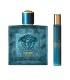 Versace Eros Eau De Parfum 100ml. + Eau De Parfum 10ml. + Kosmetyczka  ZESTAW