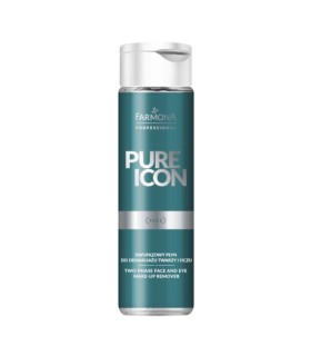 Farmona PURE ICON Dwufazowy płyn do demakijażu twarzy i oczu 250ml.