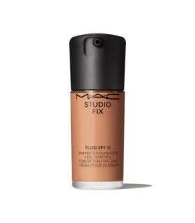 MAC Studio Fix Fluid SPF15 24HR Matte Foundation + Oil Control 30ml. NW30